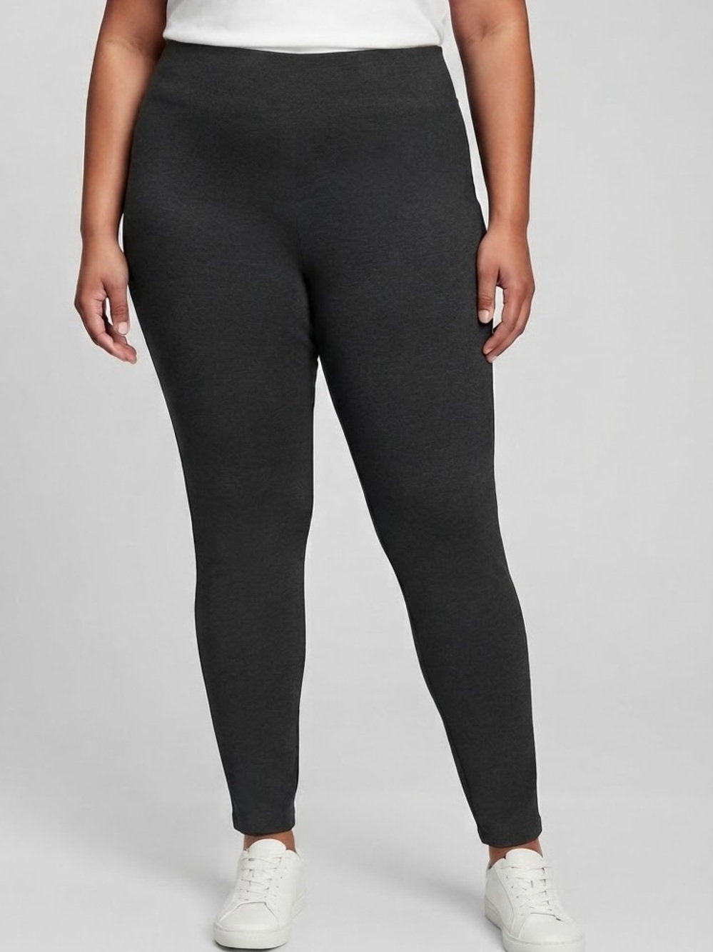PENNINGTONS Dark Grey Stretch Leggings size X